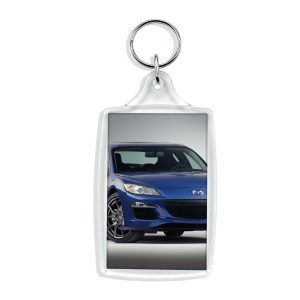 Acrylic 2 sides key-ring components CR-70