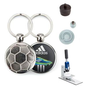 Kit de porte-clés métalliques MFT Football