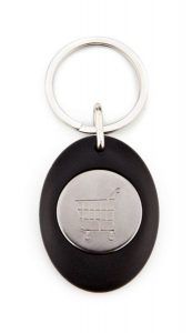 Fournitures de porte-clé avec jeton caddie CR-Z 25 CARRO